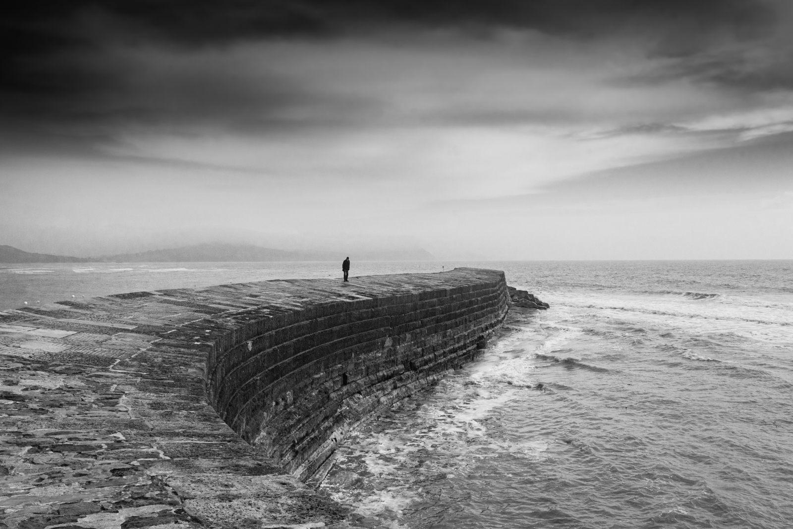 The Cobb's Lone Figure - Martyn Scurrell